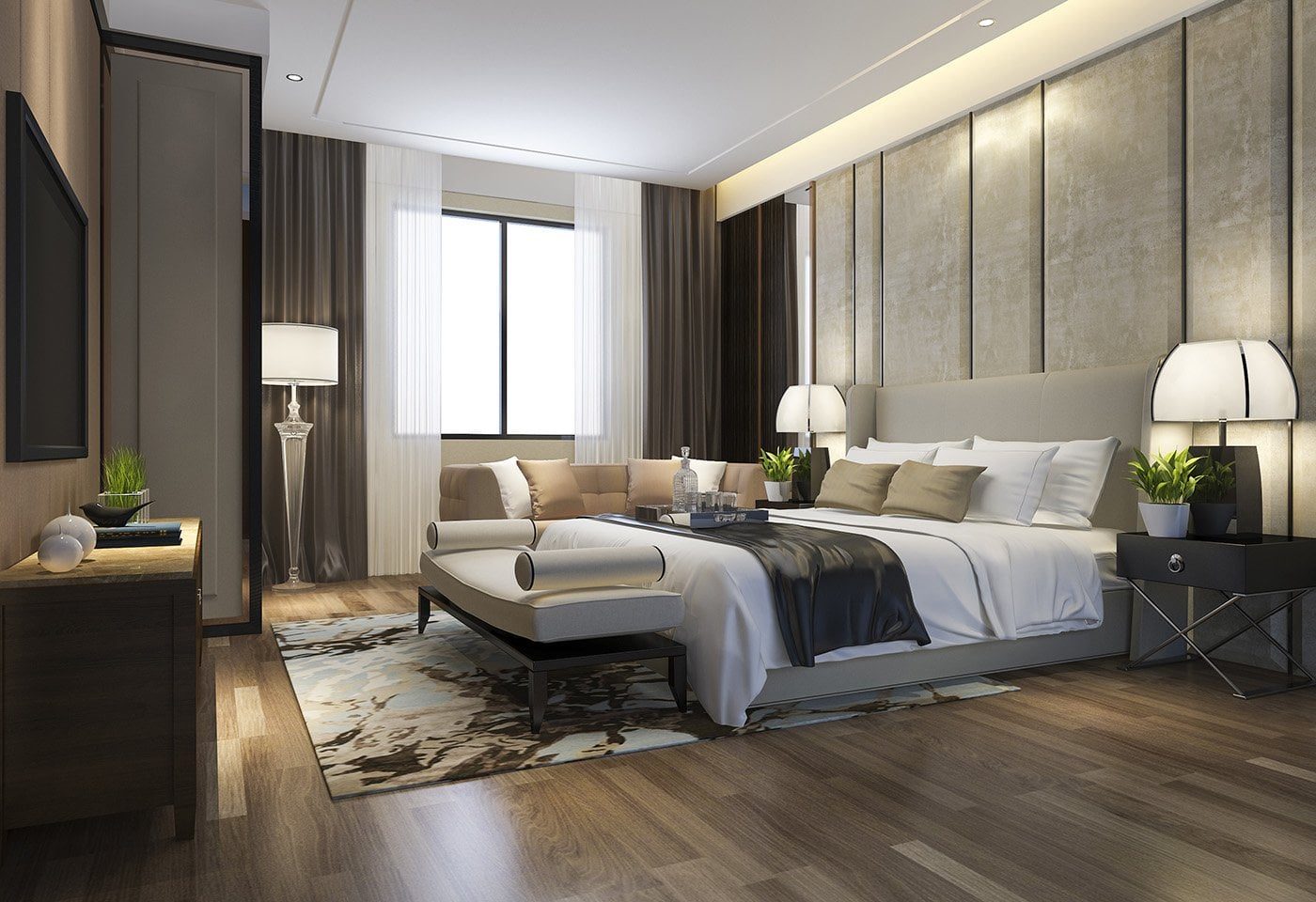 A guest room at Otugi